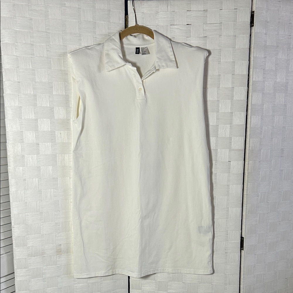 Divided White miniDress